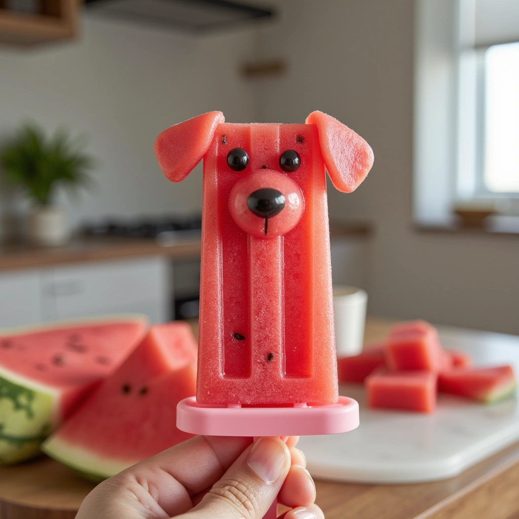 What Are Watermelon Dog Popsicles?
