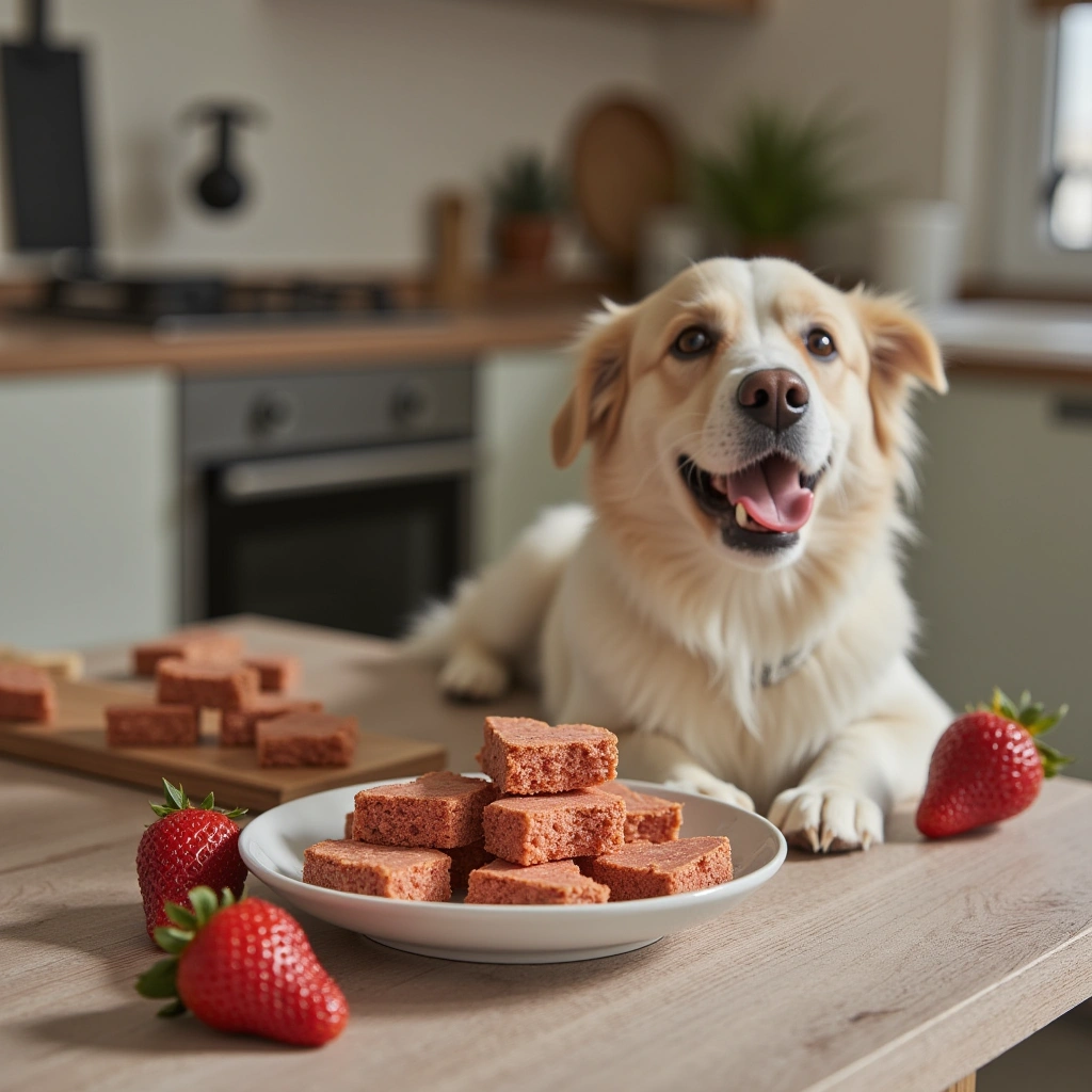 Why Choose Homemade Strawberry Dog Treats?
